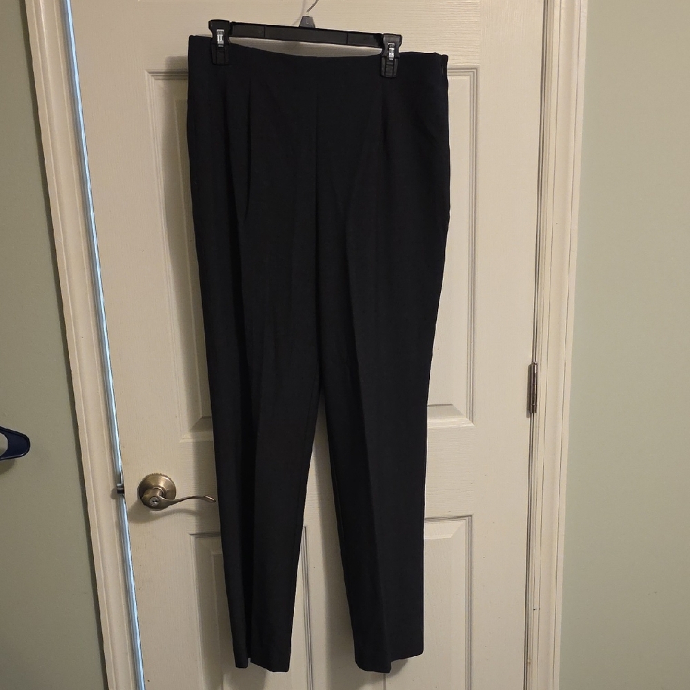 Susan Graver Elegant Black Trousers